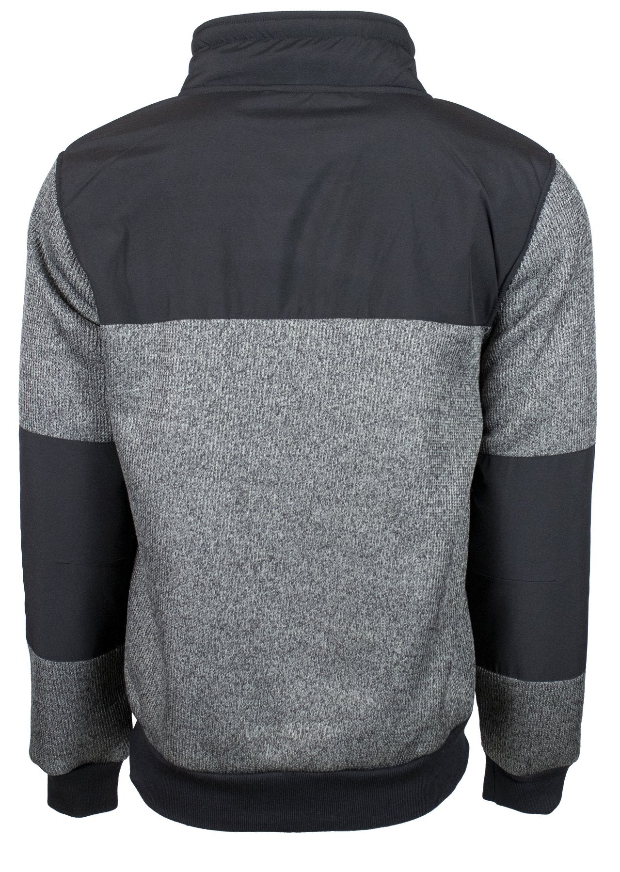Hooey Men's Full Zip Grey/Black Tech Jacket