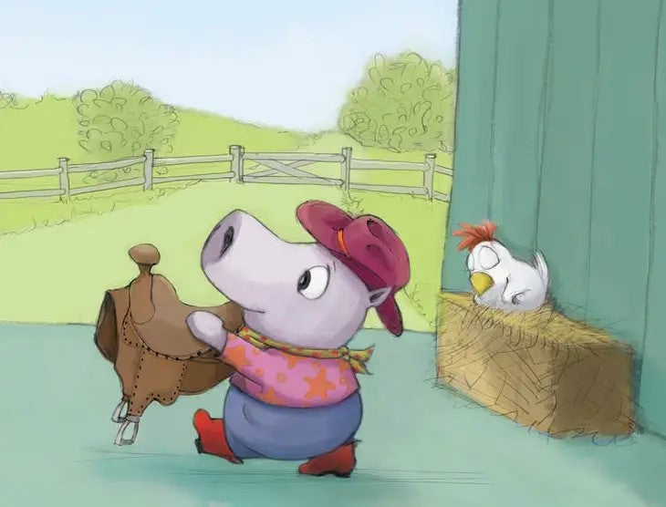 The Little Buckaroom and Lou Book