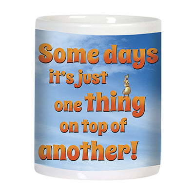 Leanin' Tree Some Days Gift Mug