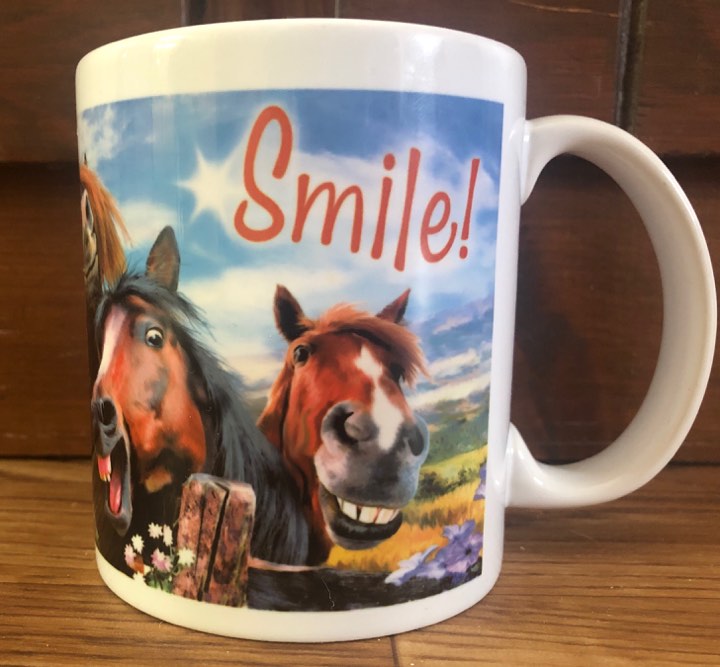 Leanin' Tree Smile Gift Mug