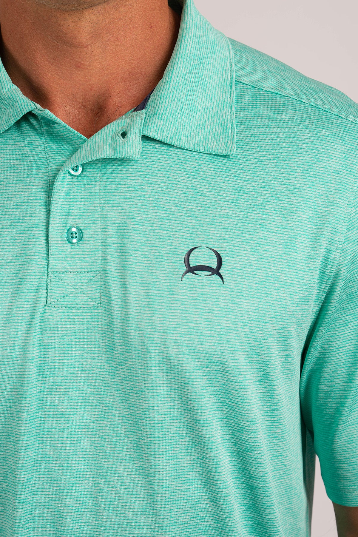 Cinch Men's Arena Flex Teal Short Sleeve