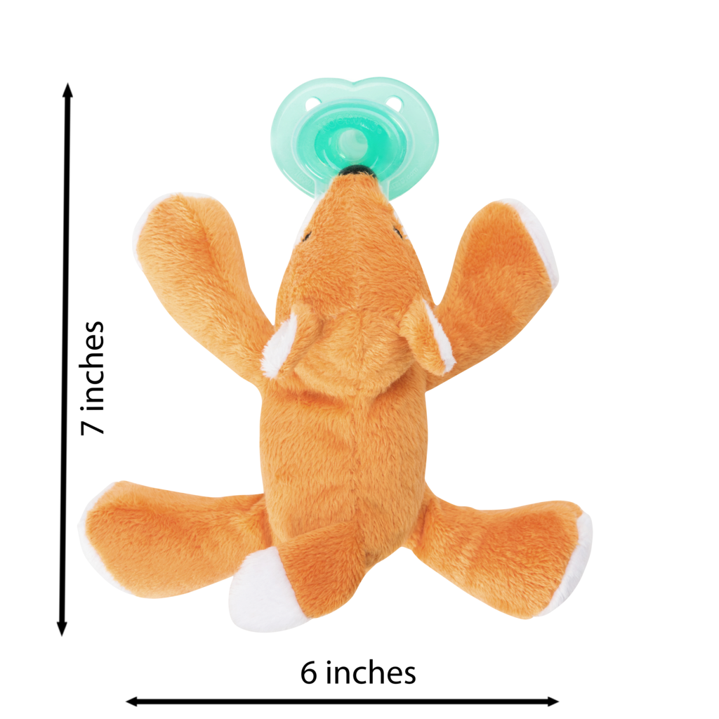 Freckles Fox Nookum Paci-Plushies Buddies