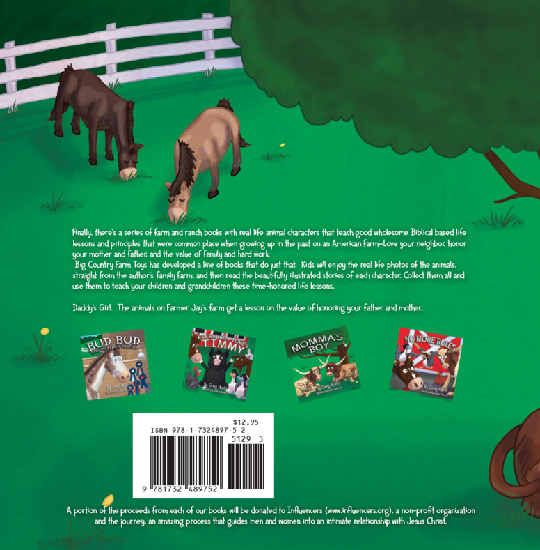 Big Country Daddy's Girl Story Time Book