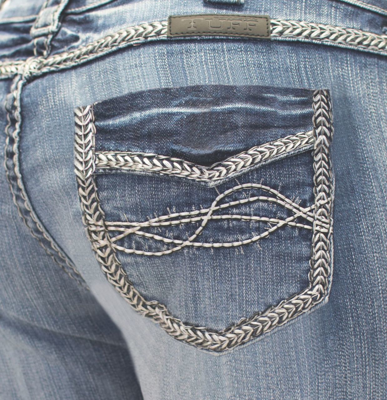 Wild Thang Silver Cowgirl Tuff Jeans