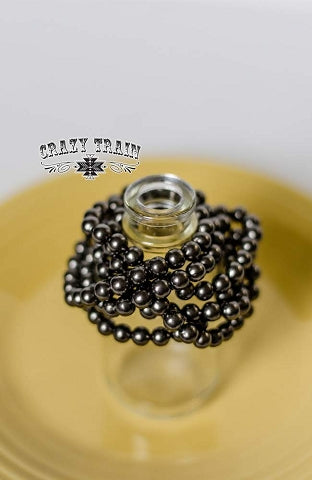 Crazy Train Antique Silver #4 Arm Candy Bracelet