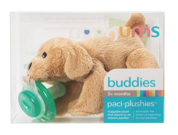 Rufus Retriever Nookum Paci-Plushies Buddies