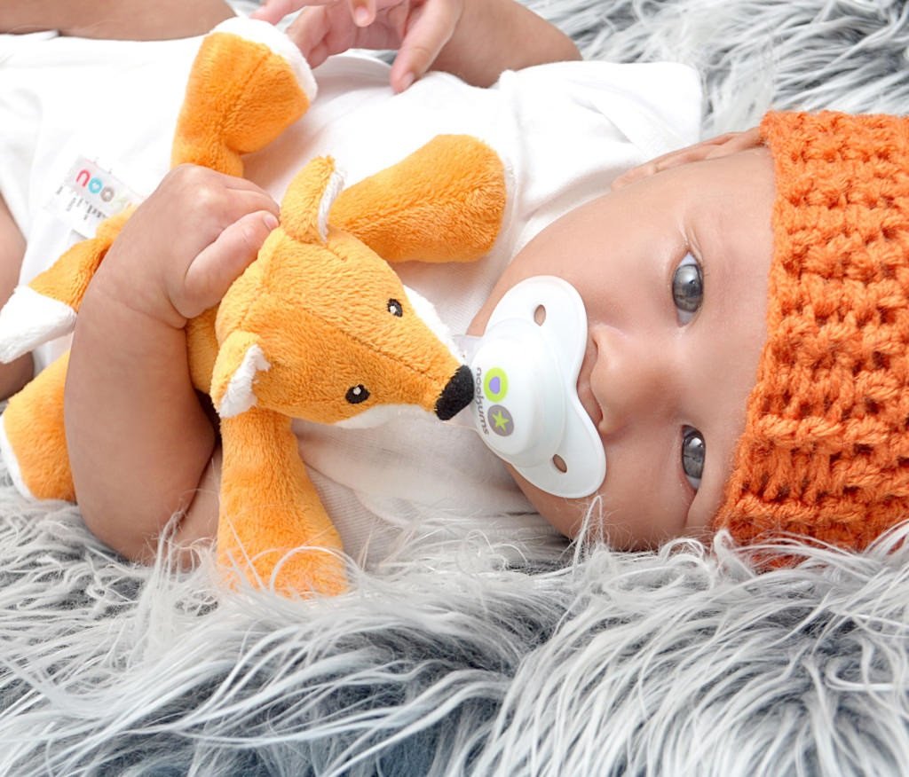 Freckles Fox Nookum Paci-Plushies Buddies