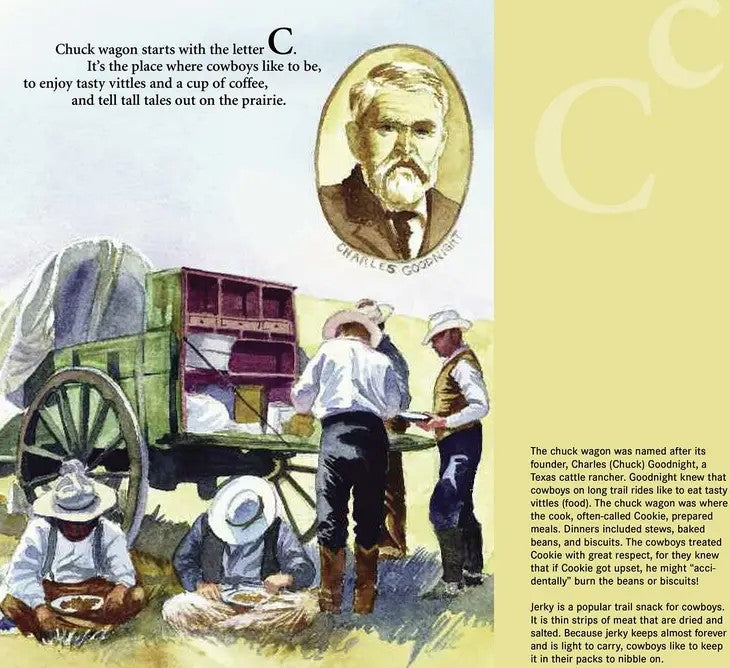 The B is for Buckaroo Cowboy Alphabet Book
