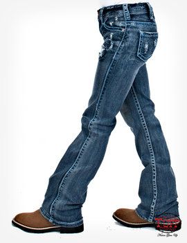 Girls River Rock Cowgirl Tuff Jeans