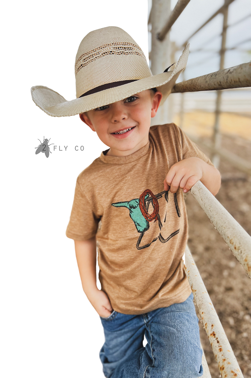 The Rowdy Roper Kids Graphic Tee