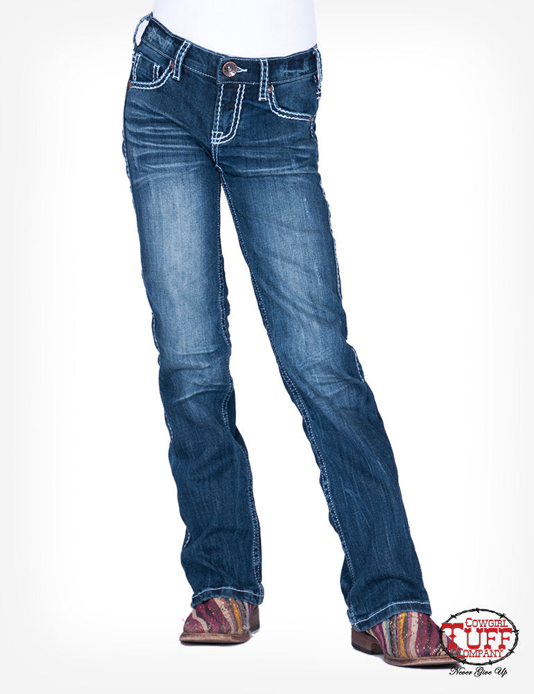 Cowgirl Tuff GIRL'S EDGY Jeans