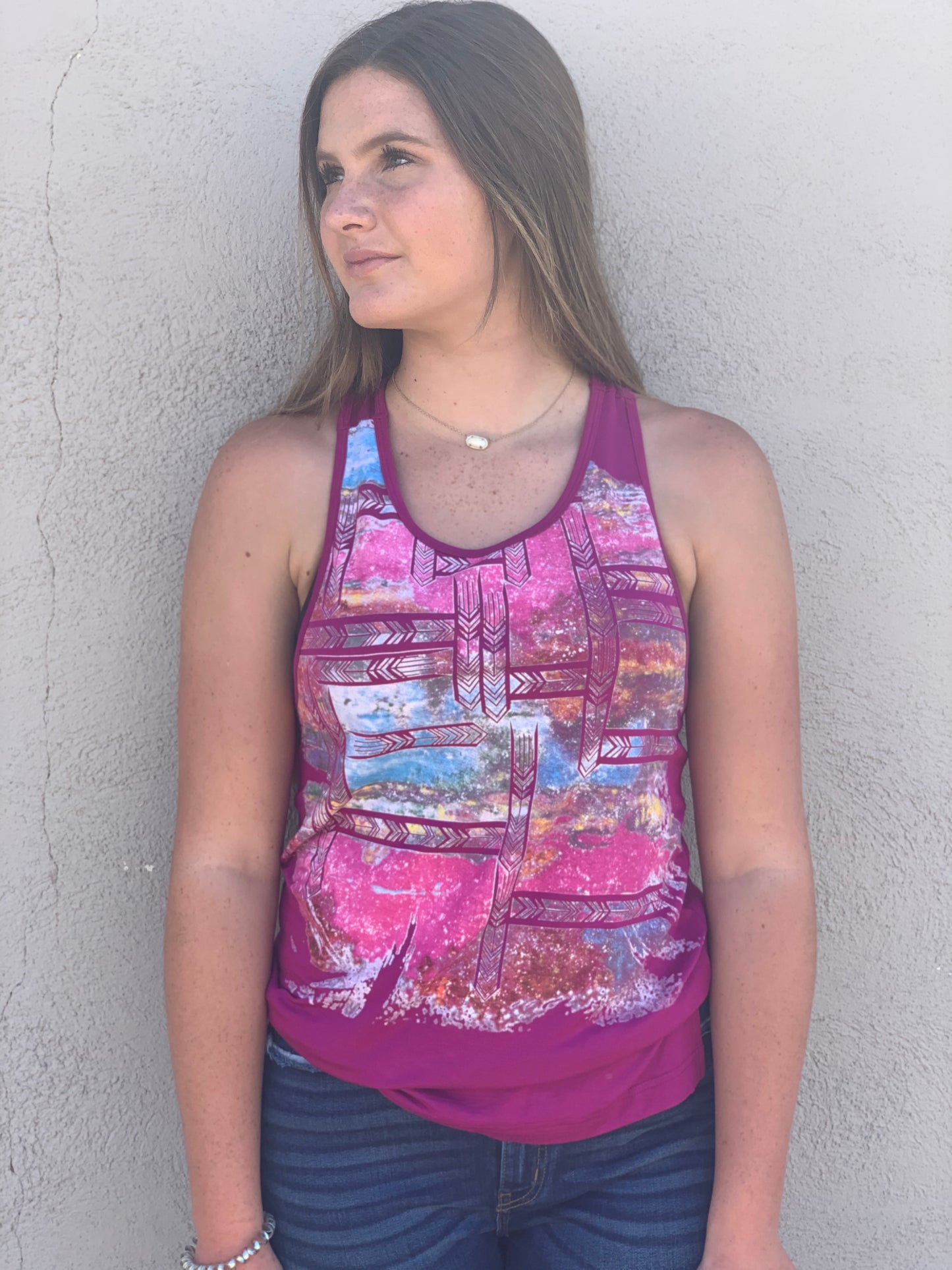 Catchfly Jolie Berry Tank Top