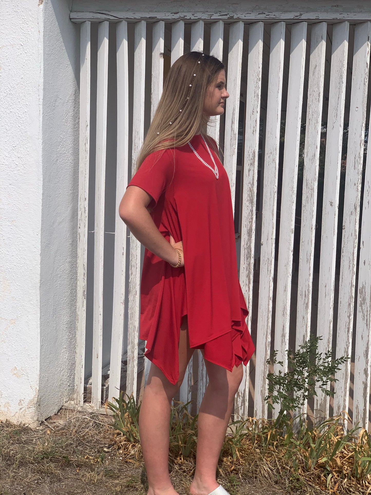 L&B Asymmetric Tunic (multiple colors)