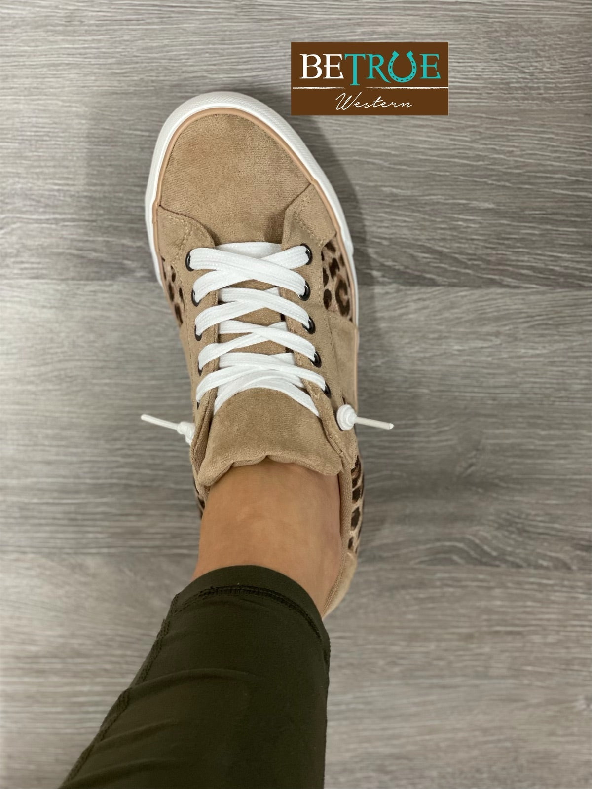 Tristin Tan Leopard Shoes by Very G