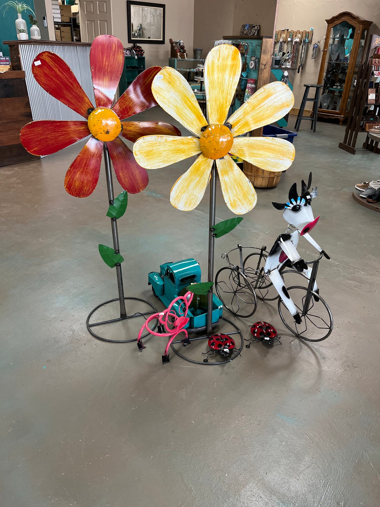 Metal and Wood Art