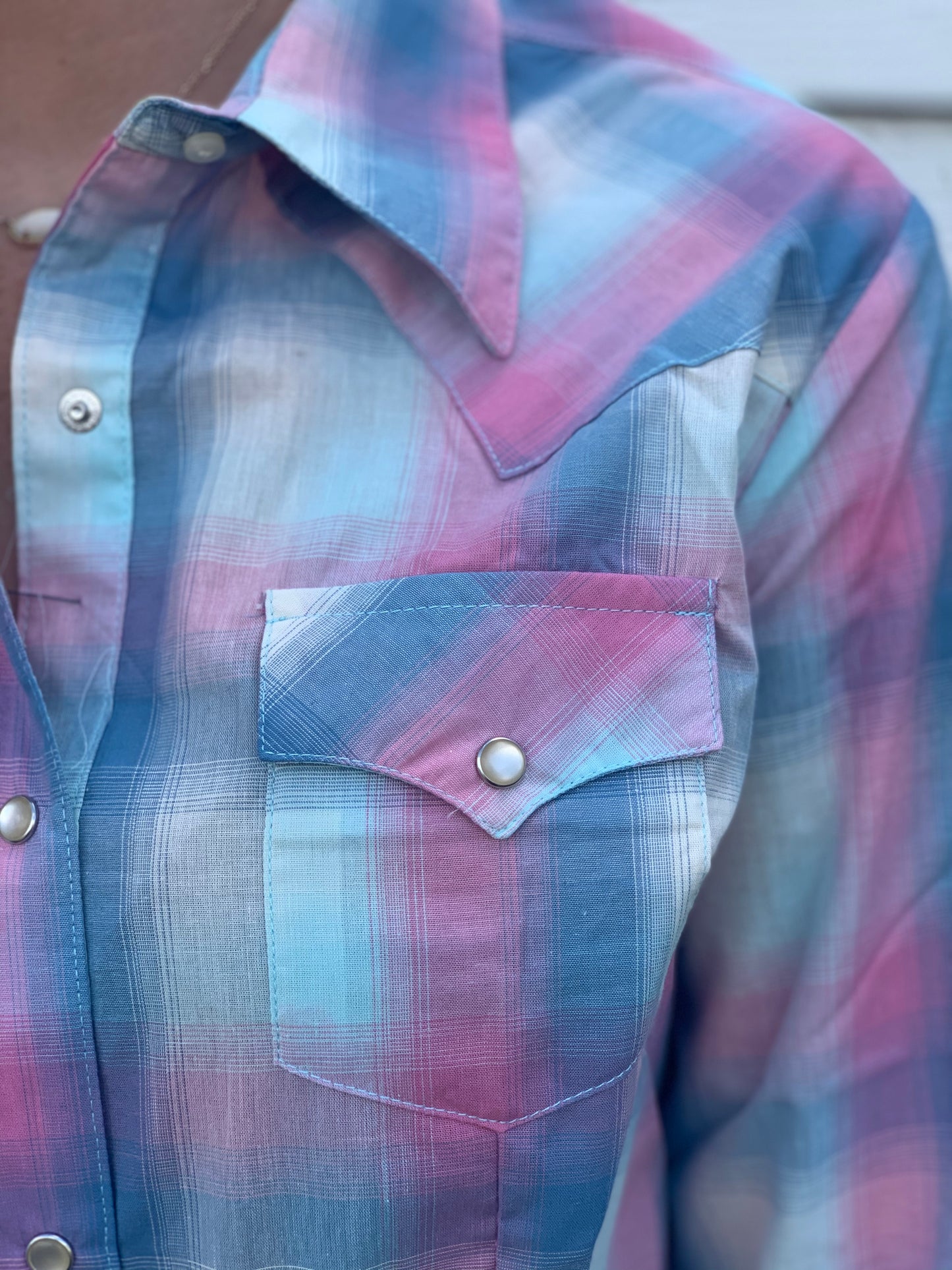 Women's Wrangler Multi-Color Plaid Western Snap Shirt (Multiple Colors)
