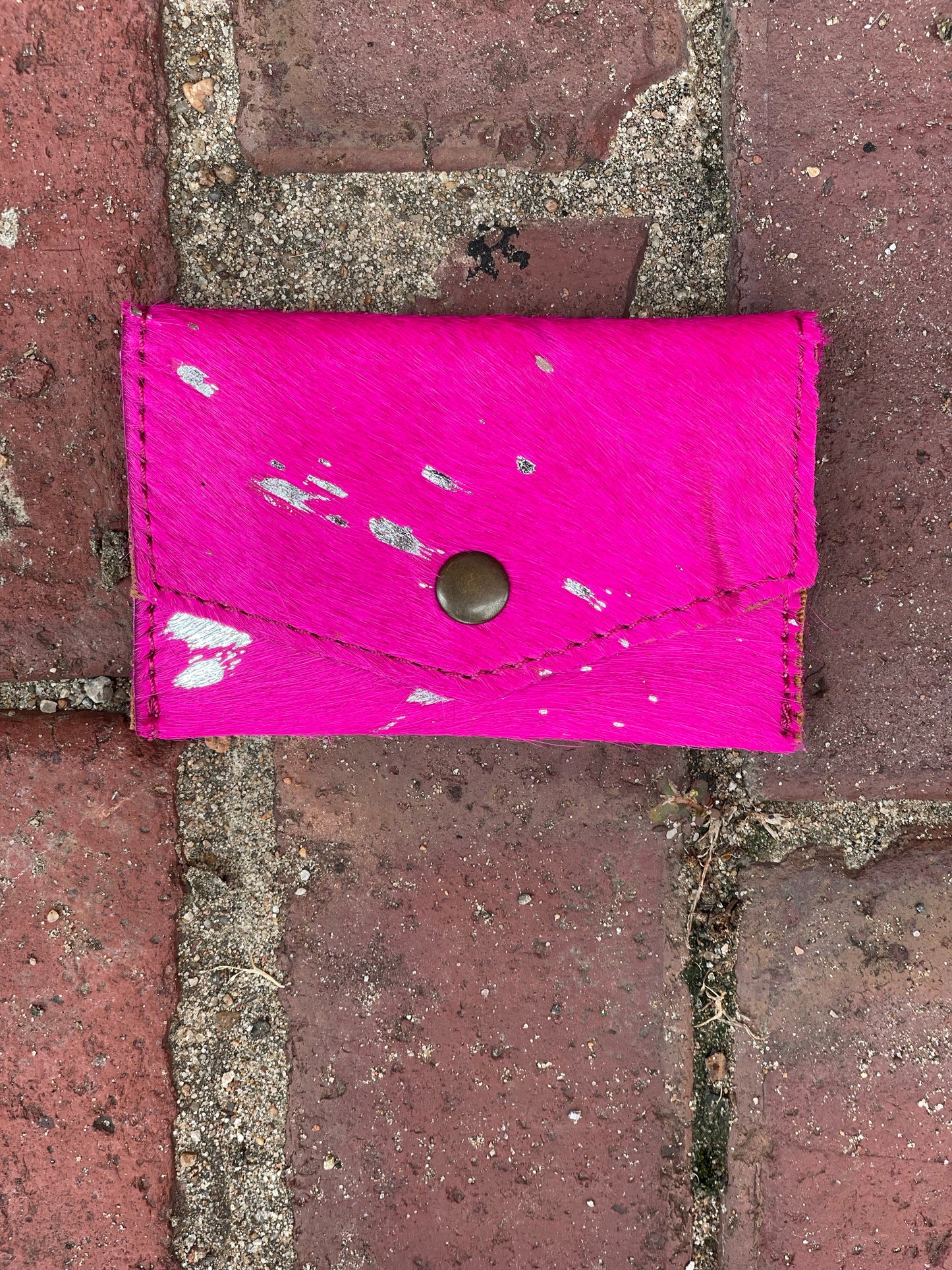 American Darling Painted Cowhide Coin Purse