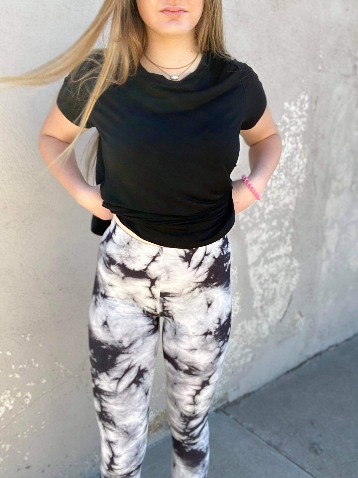 Soft Seeker Smoke Tie-Dye Leggings