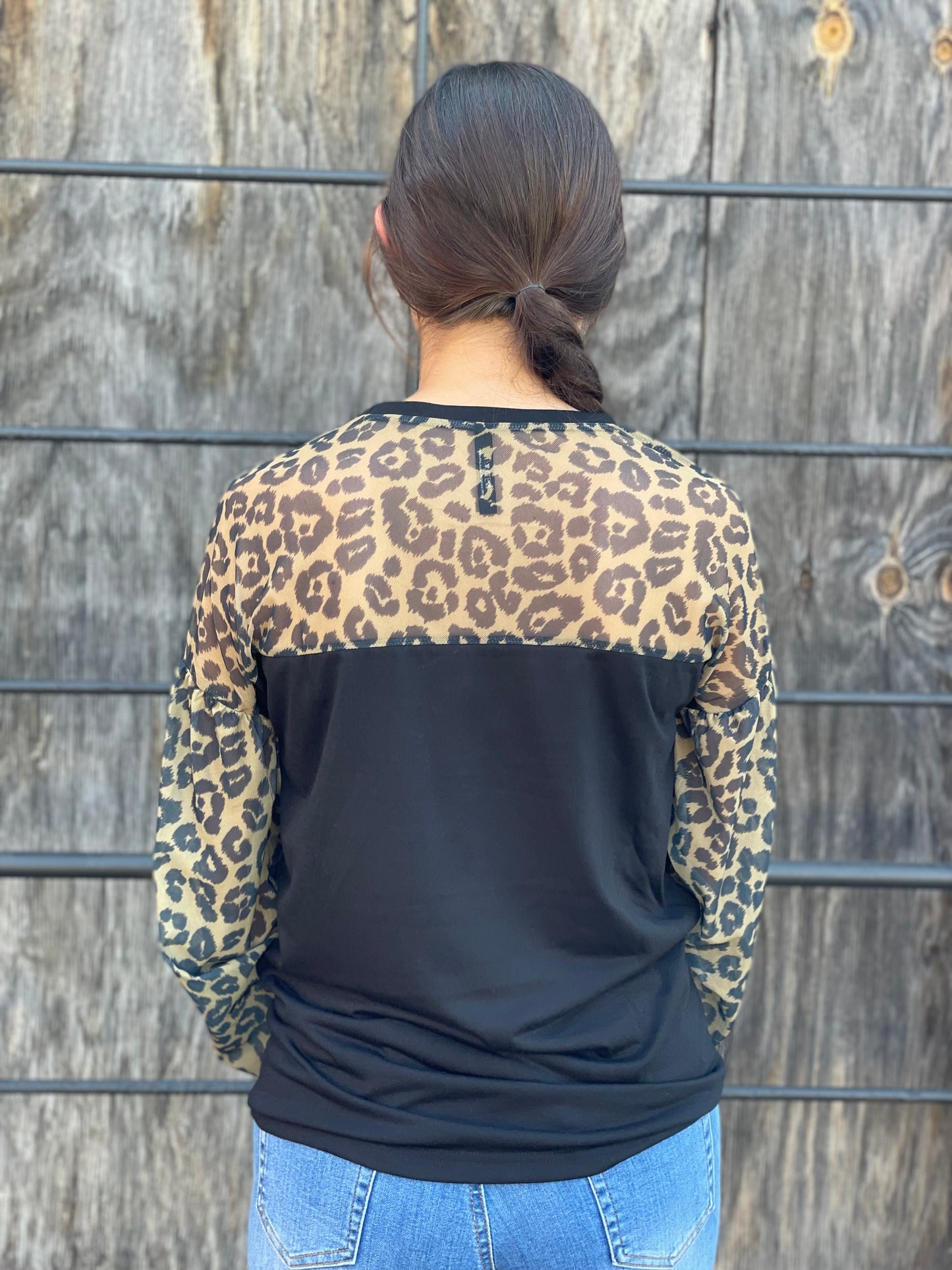 Crazy Train Lancaster Leopard Top