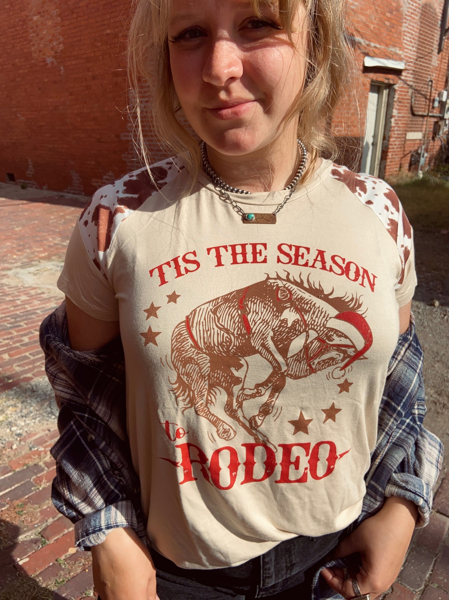Tis the Season to Rodeo Christmas Tee
