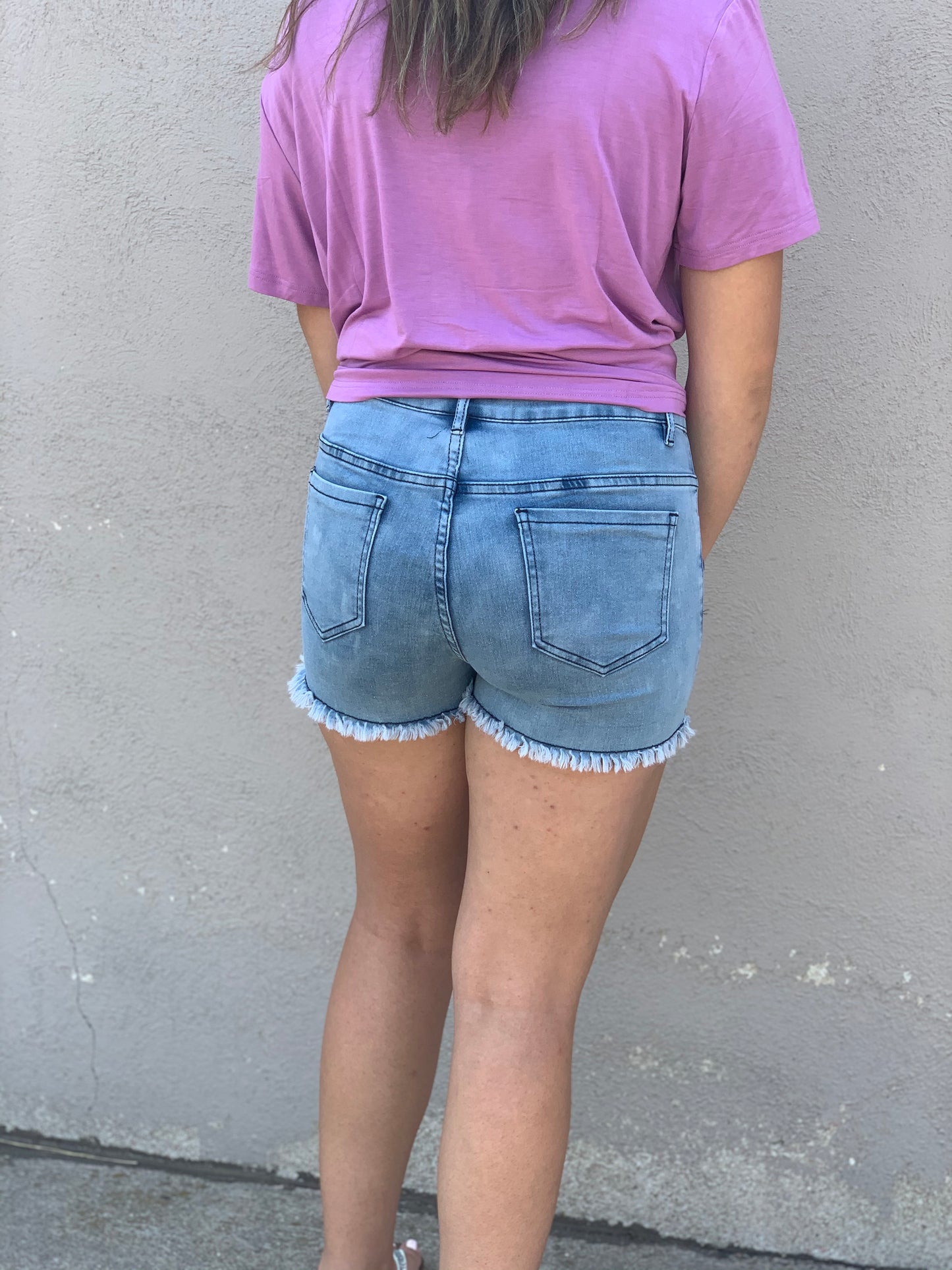 Crazy Train Catch My Vibe Serape Denim Shorts