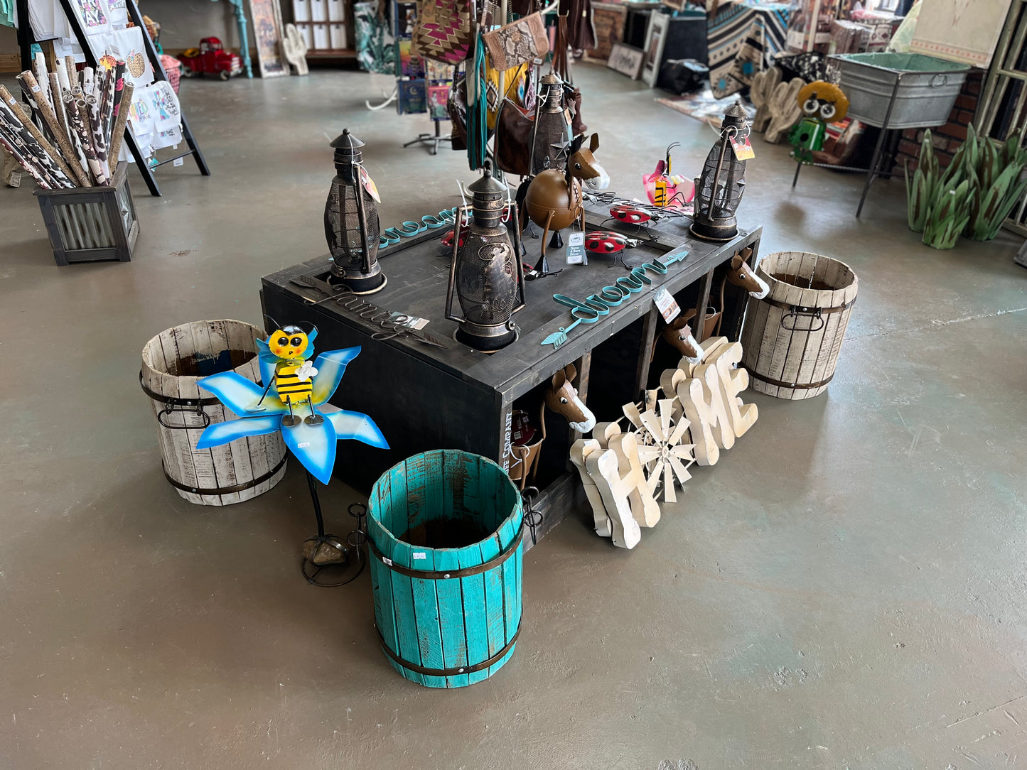 Metal and Wood Art