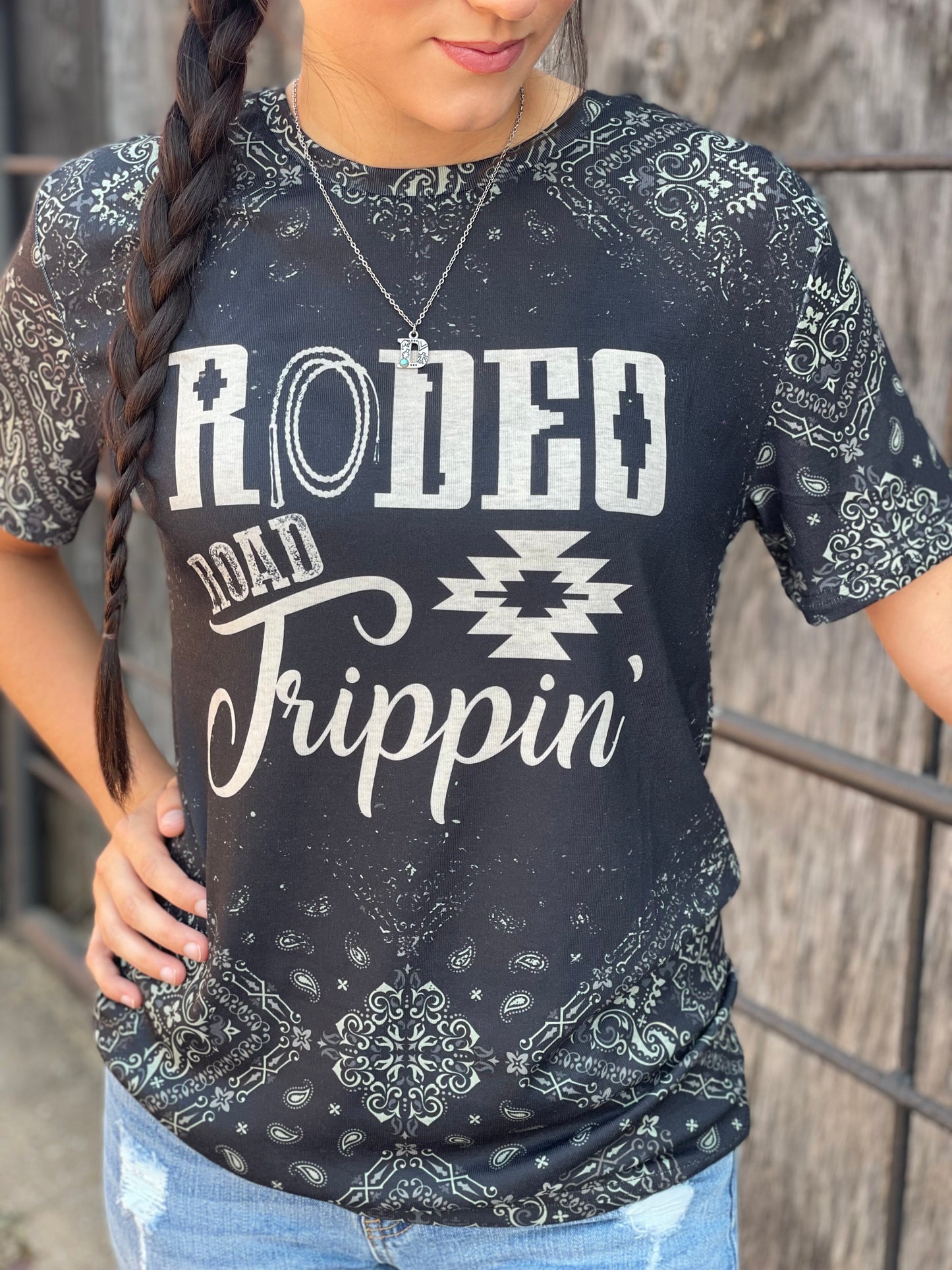Crazy Train Rodeo Road Trippin' Top