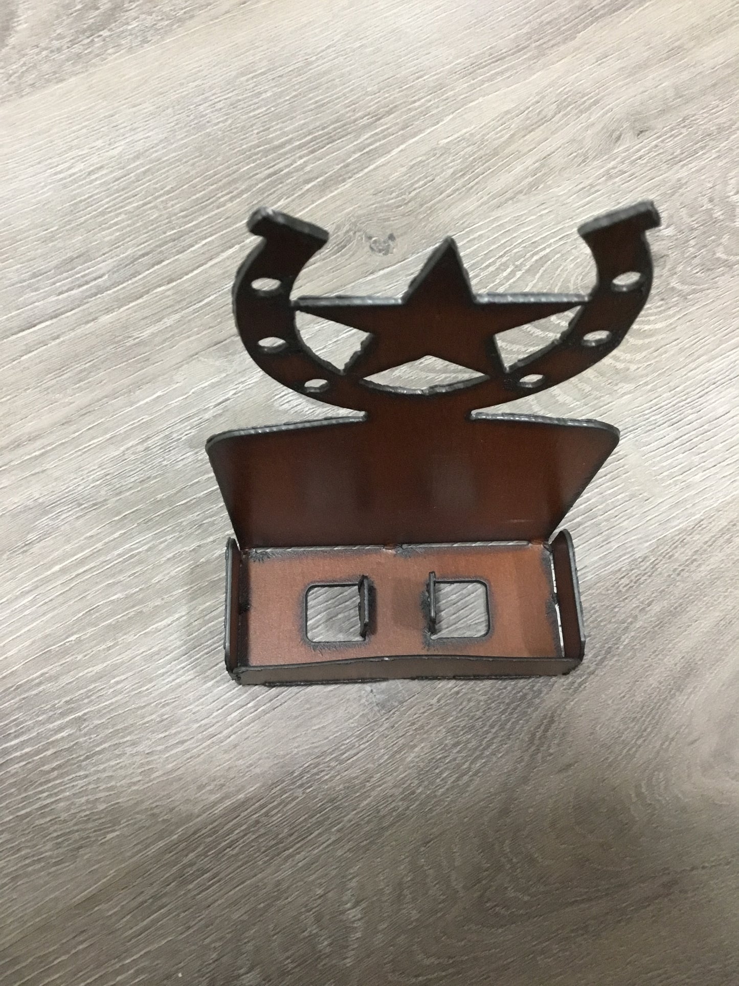 Rustic Salt and Pepper Shaker Set