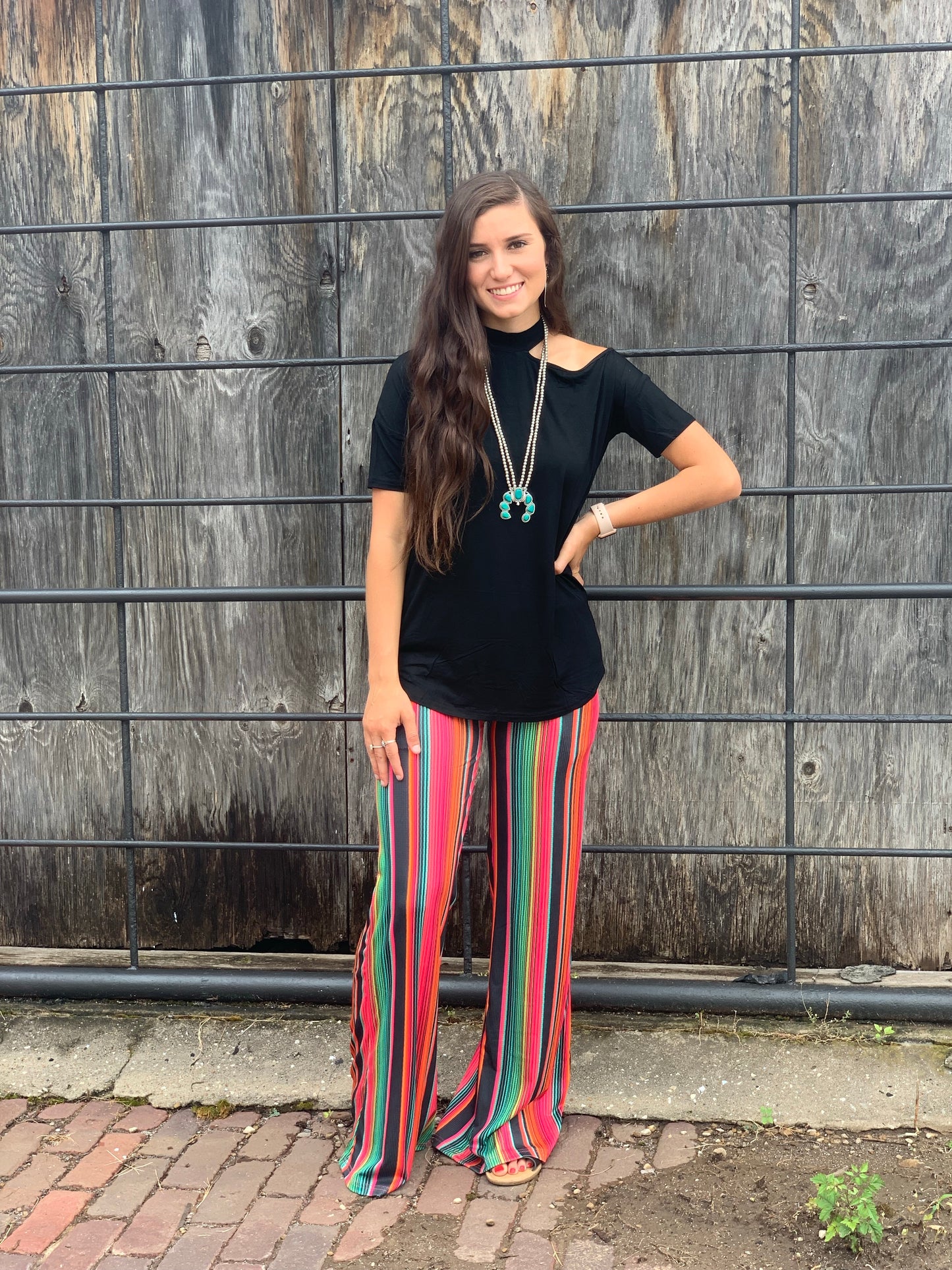 Crazy Train Blakely Black Tee