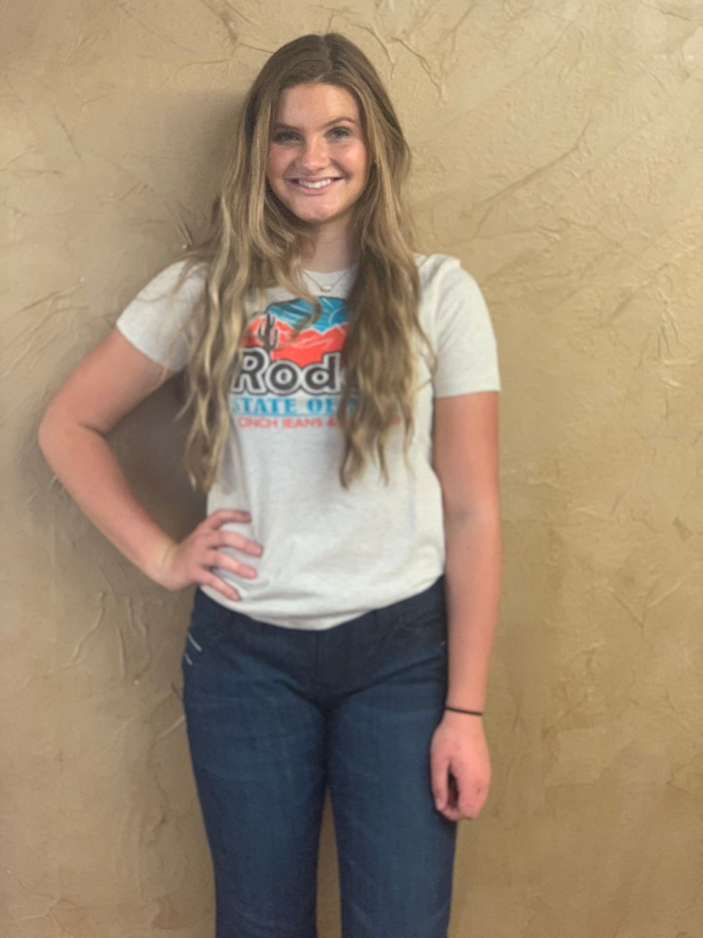 Women's Cinch Rodeo State of Mind Graphic Tee