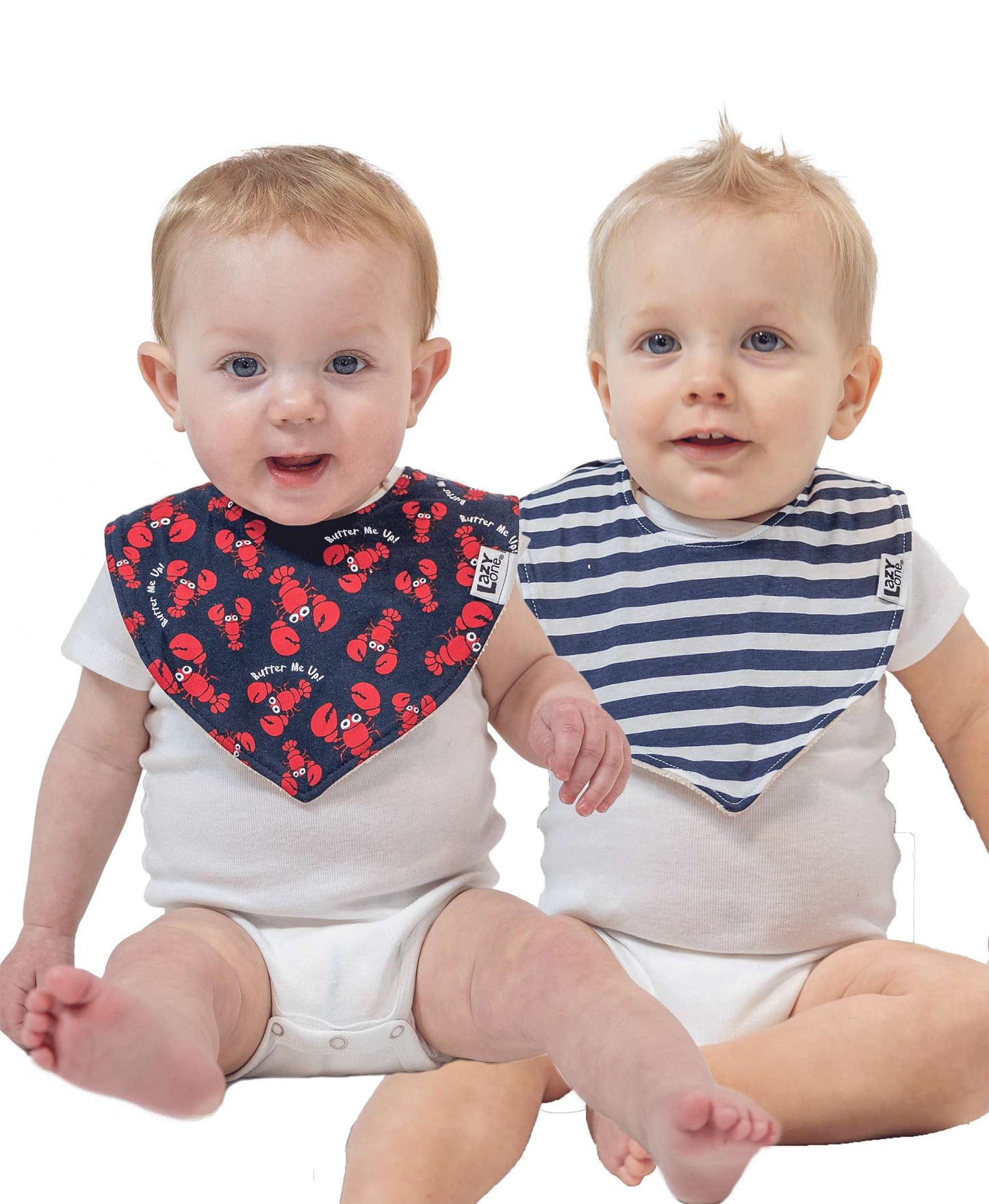 2 Pack Infant Bandana Bib