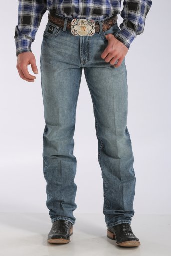 Cinch Men's Black Label 2.0 Medium Wash Jeans