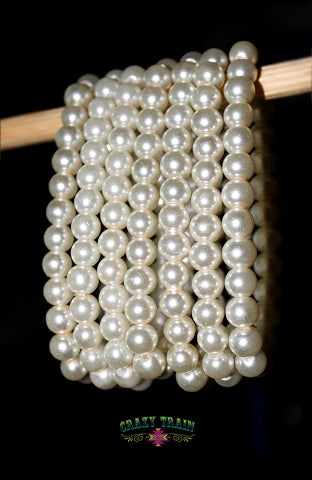 Crazy Train Perfect Pearls #3 Arm Candy Bracelet