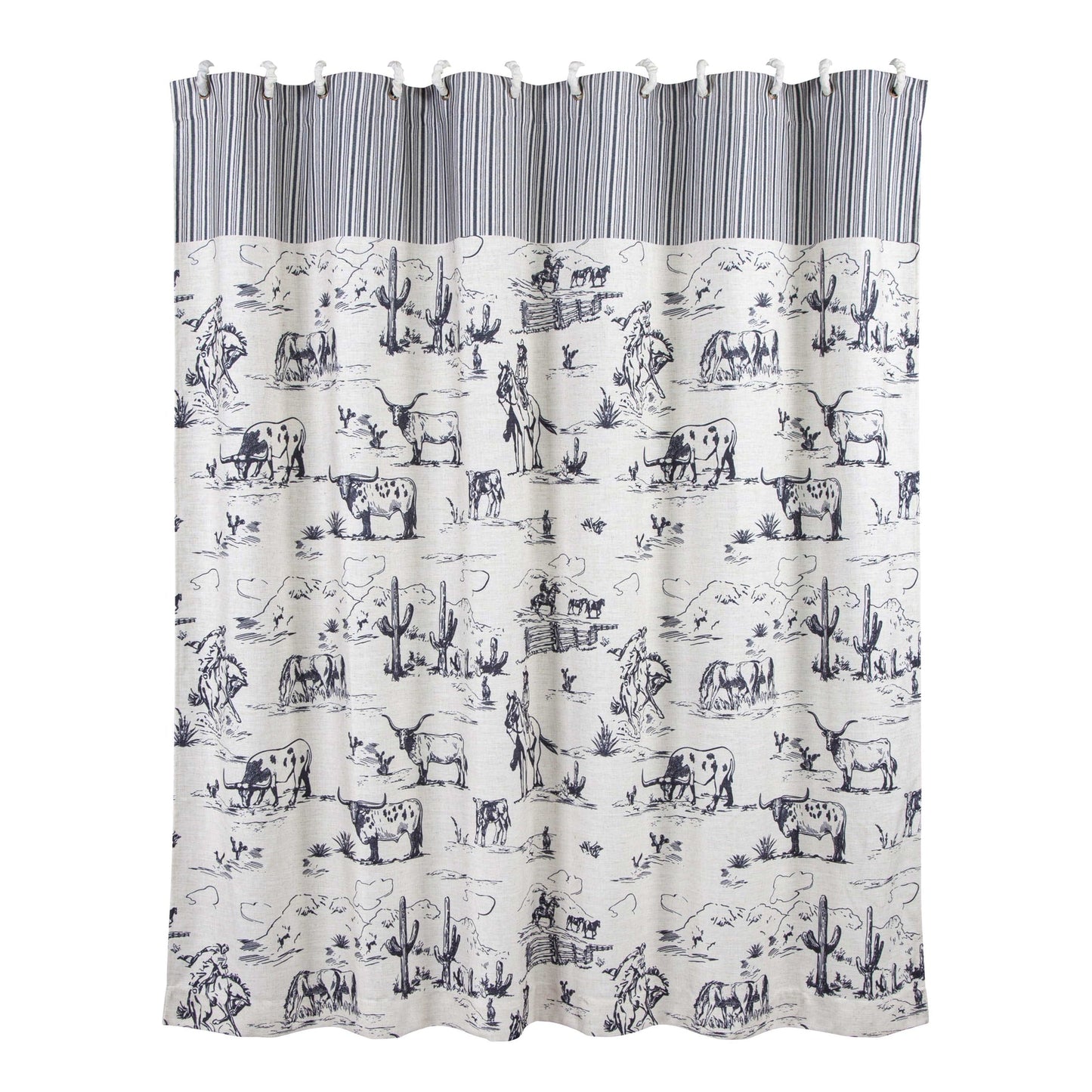 The Ranch Life Shower Curtain