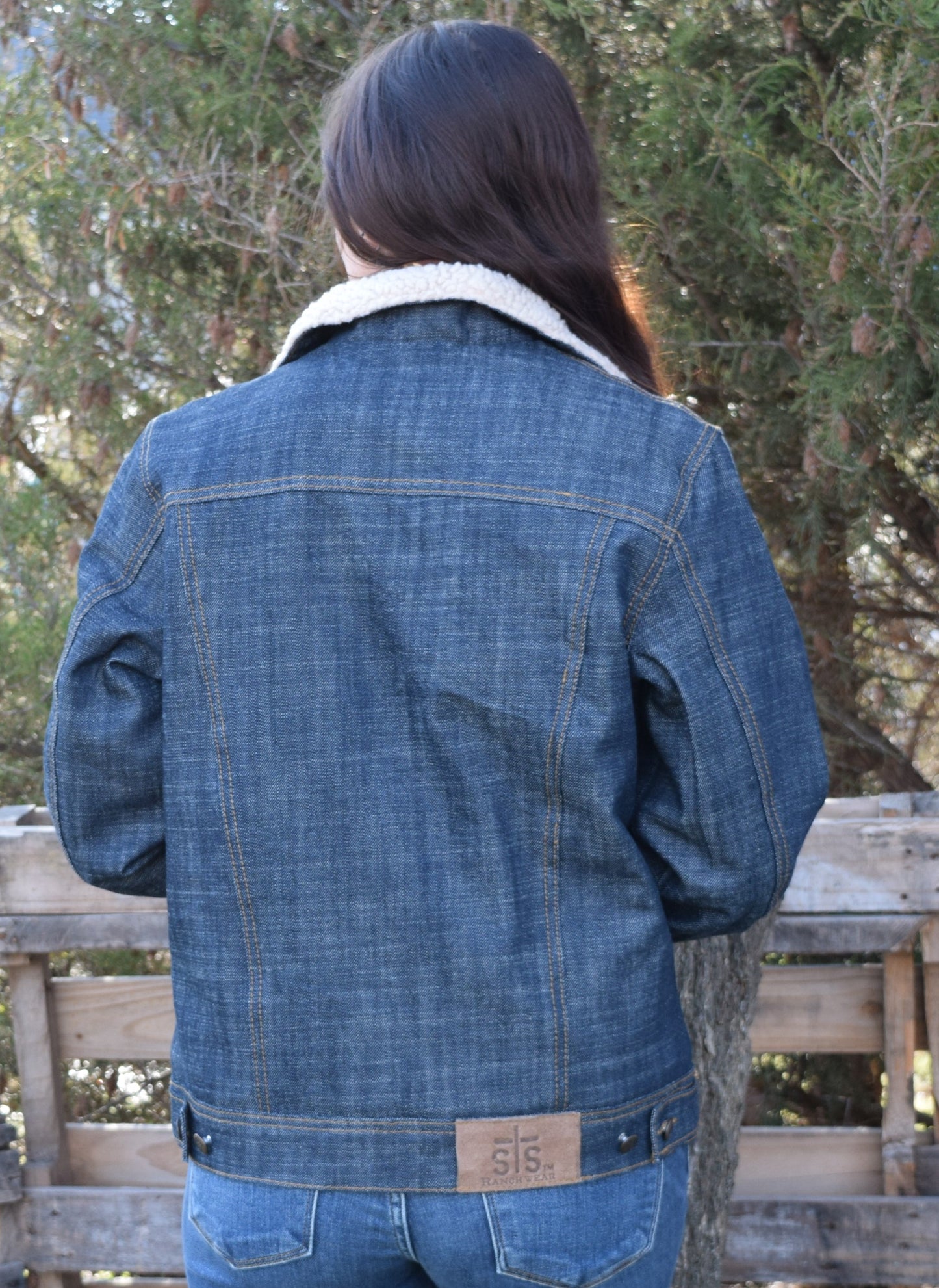 STS Women's Riggins Denim Sherpa Lined Jean Jacket