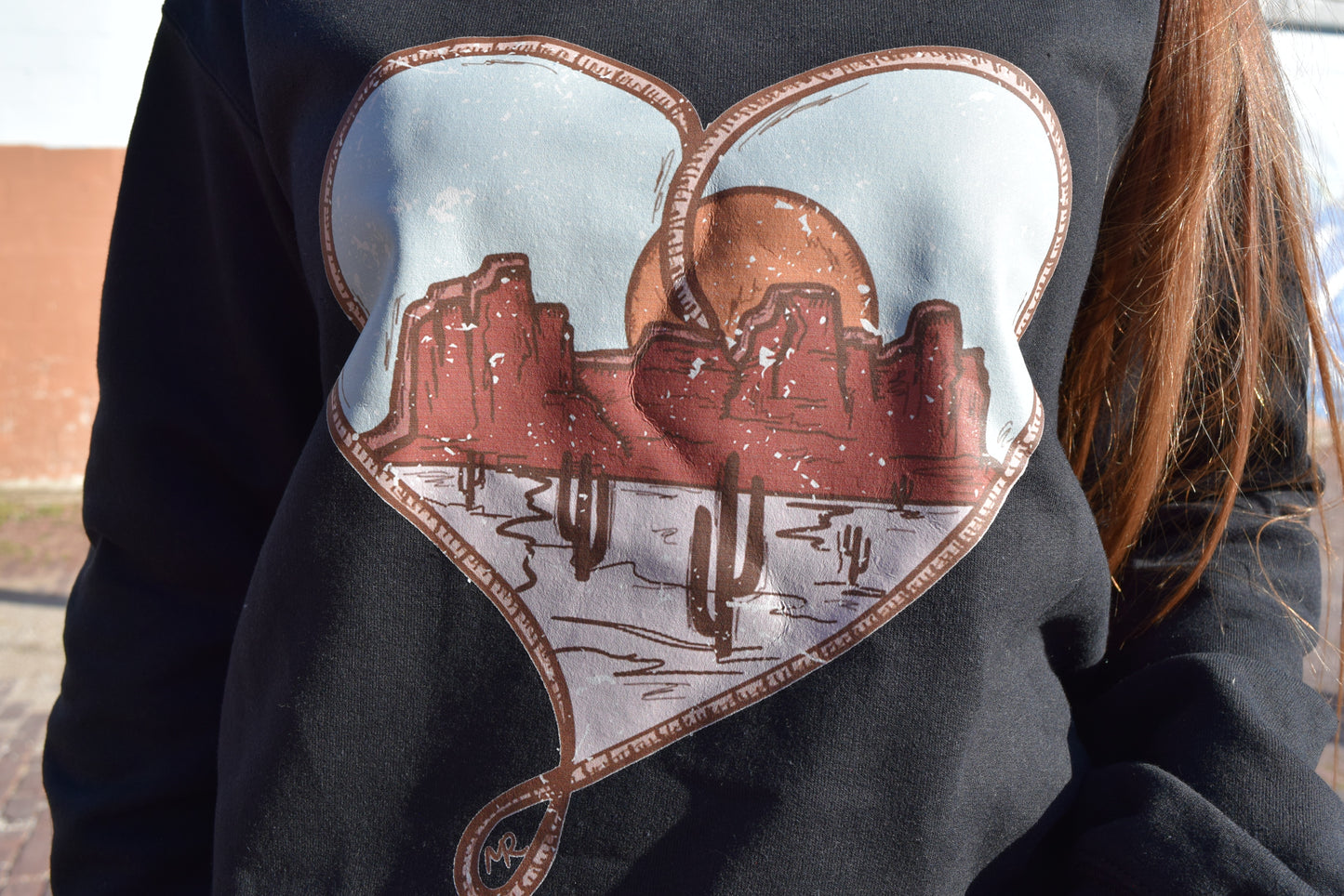 The Roper Heart Sweater
