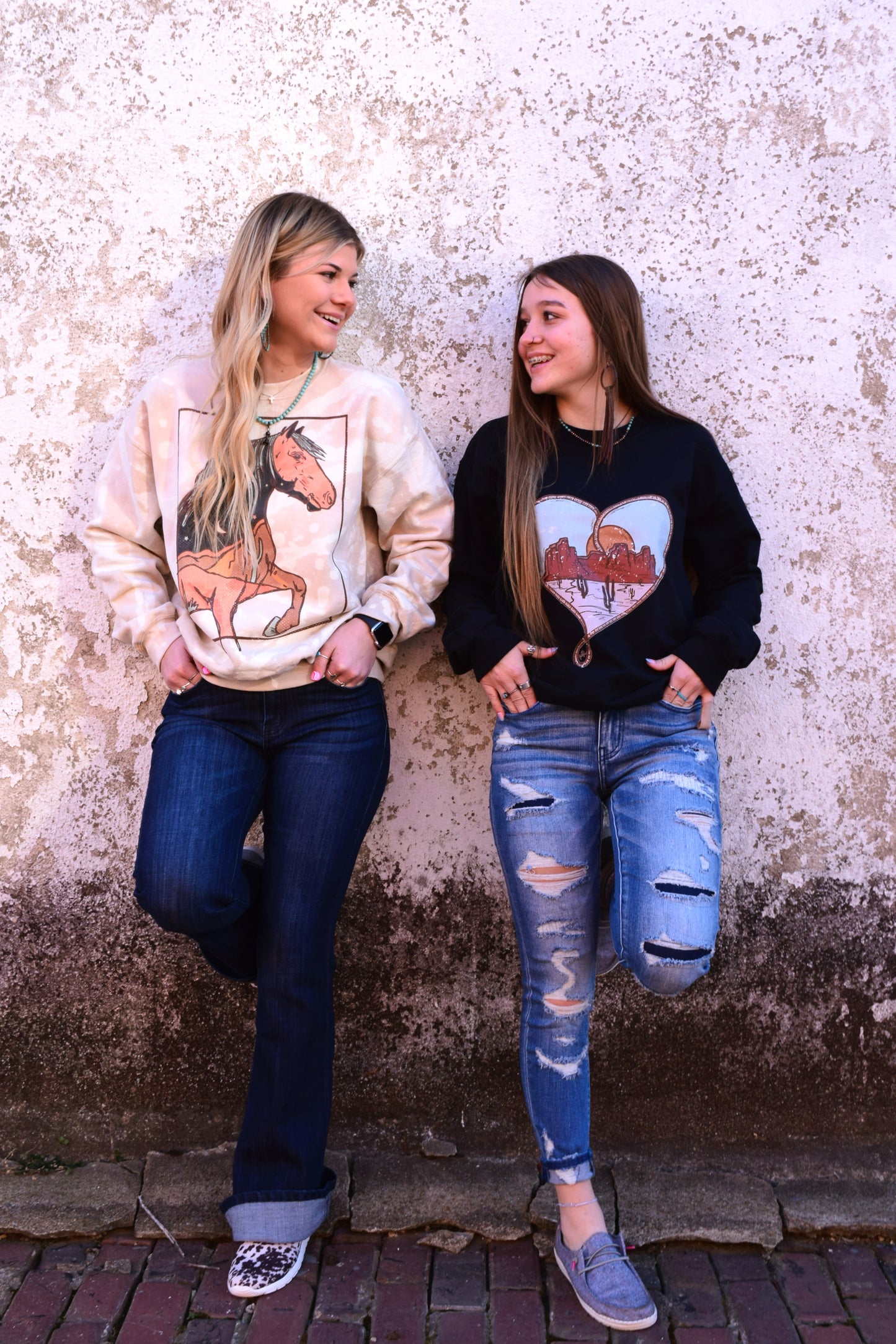 The Roper Heart Sweater