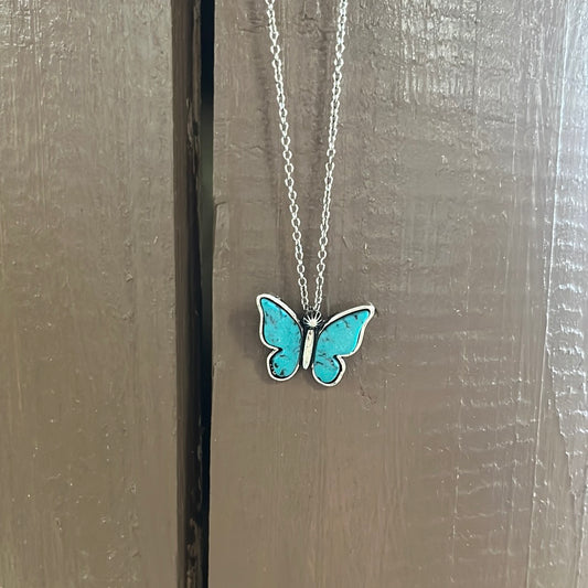 The Turquoise Butterfly Necklace