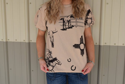 The Tuscon Top Hand Top