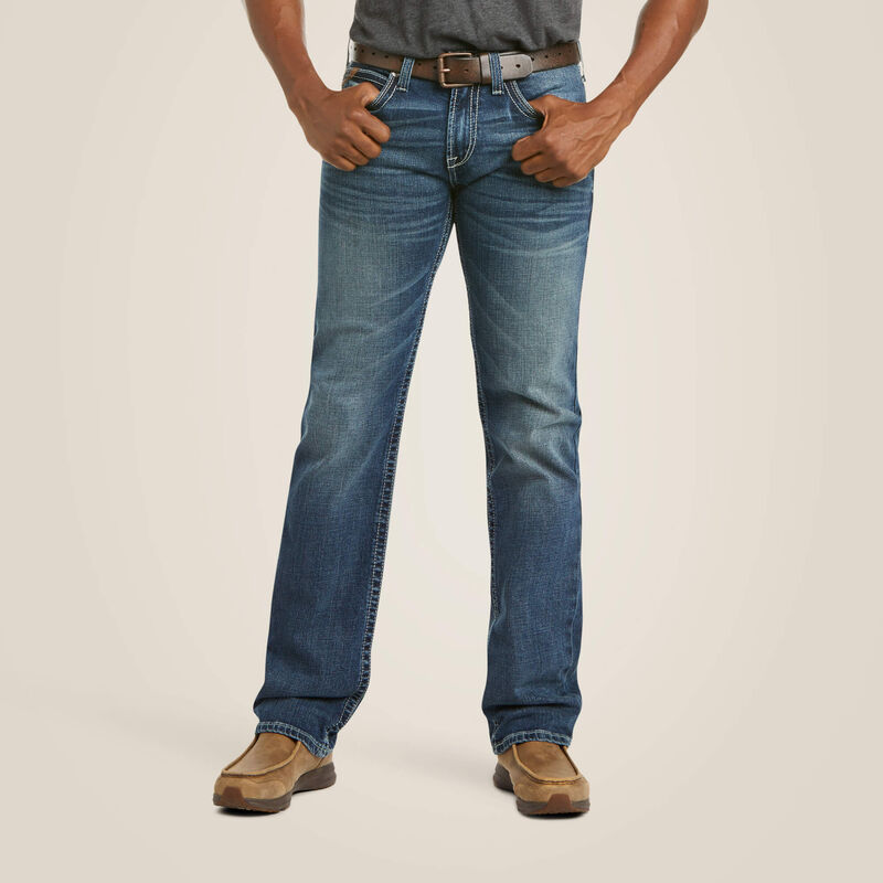 The Ariat M7 Rocker Stretch Coltrane Stackable Straight Leg Jean