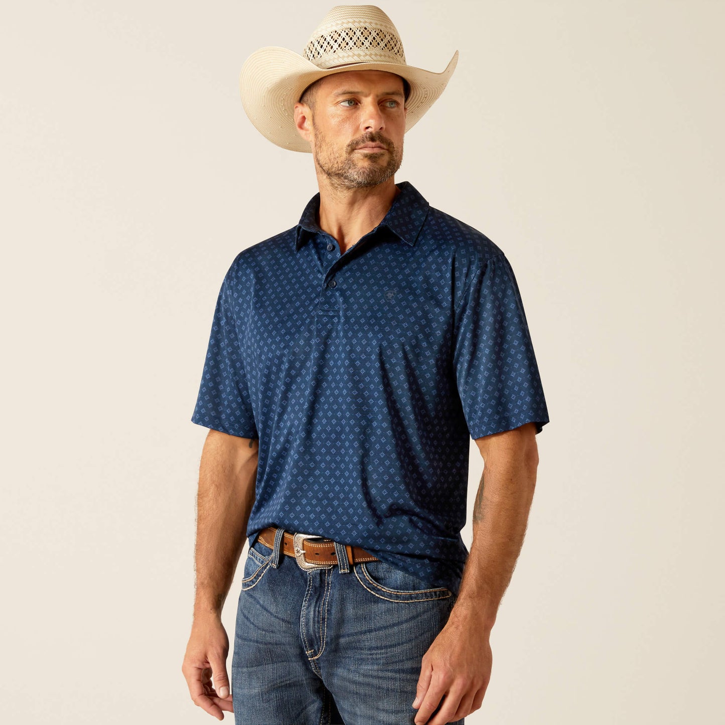 The Dress Blues Charger Polo by Ariat