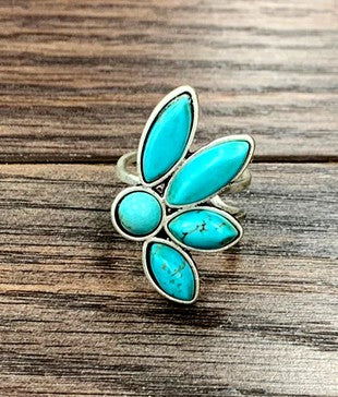 Turquoise Adjustable Ring