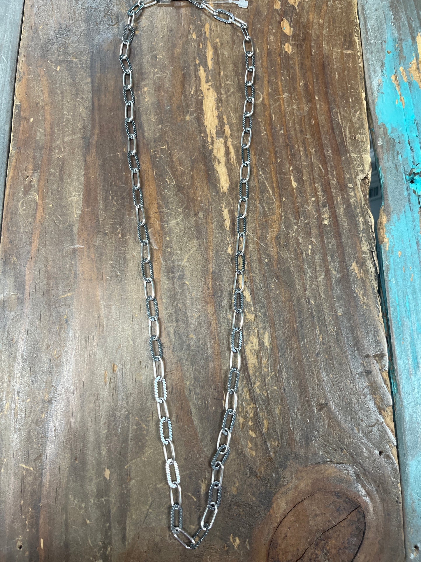 The Cable/Smooth Paperclip Necklace
