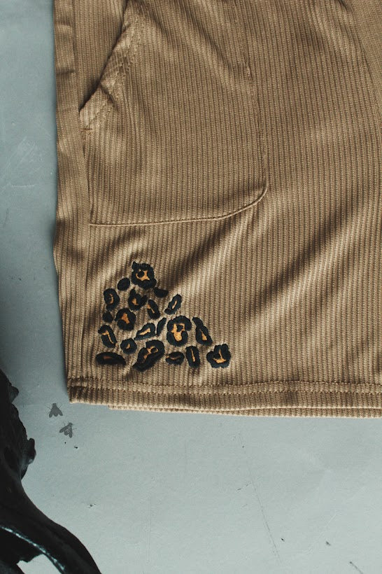 The Mad Catter Leopard Shorts