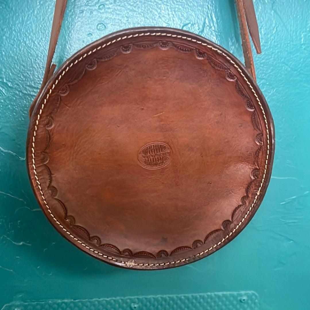 Handmade Leather Cantina Style Purse