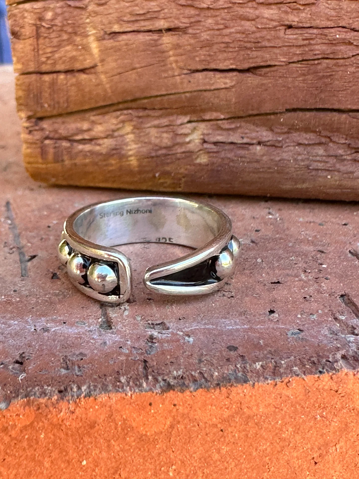 The Sterling Silver Rocker Stacker Ring