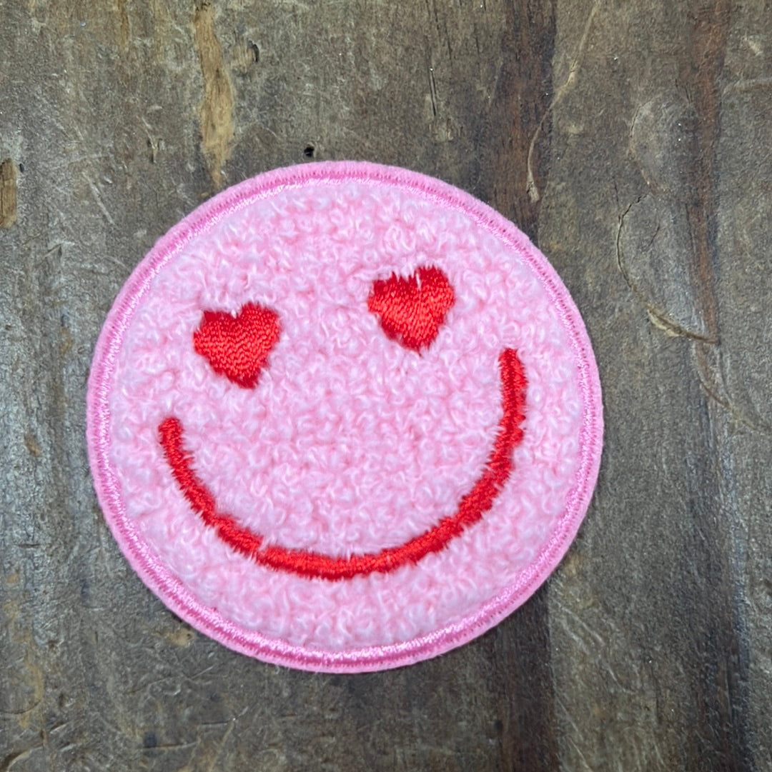 The Heart Eye Smile Face Patch