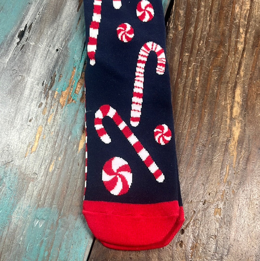 The Candy Cane Sock