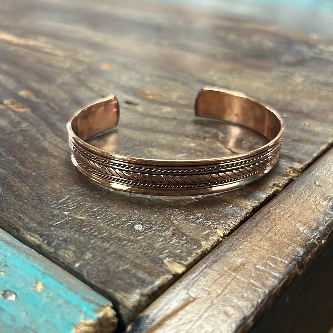 The Copper Cuff Bracelet