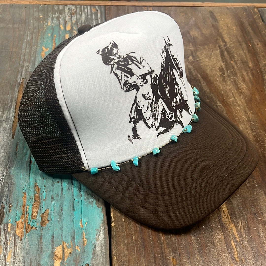 The Vintage Cowboy Trucker Hat/Cap